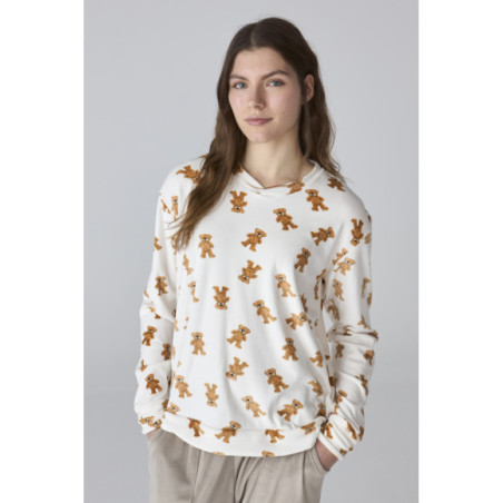 Conjunto de pijama para mujer en estampado ositos Conjunto de pijama para mujer en estampado ositos
